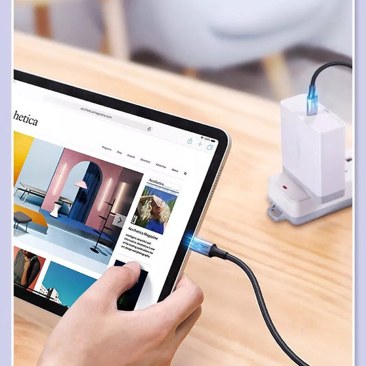 Ugreen USB-C – USB-C PD QC FCP Kabel 100 W 5 A 480 Mbit/s 1 m Grau