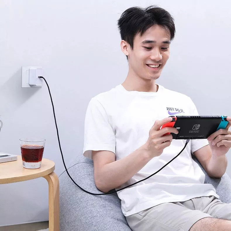 Ugreen USB-C – USB-C PD QC FCP Kabel 100 W 5 A 480 Mbit/s 1 m Grau