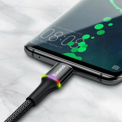 Baseus Halo Datenkabel 8Pin Kabel 1,5A 2 Meter (CALGH-C01) schwarz
