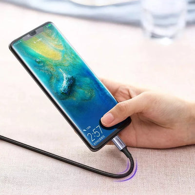 Ugreen USB-C – USB-C PD QC FCP Kabel 100 W 5 A 480 Mbit/s 1 m Grau