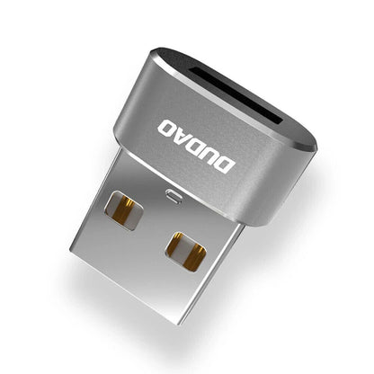 Dudao Adapter von USB Type-C auf USB Kabel Splitter L16AC OTG schwarz - StyleCases