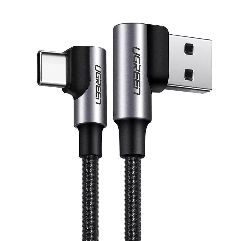 Ugreen USB-USB Type C Kabel Quick Charge 3.0 QC3.0 3A grau