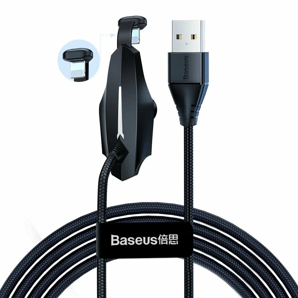 Baseus Colorful USB-8Pin Mobile Gaming Kabel mit Saugnapf 1.5 2m