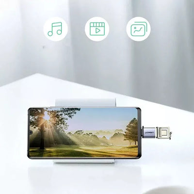 Ugreen US270 USB-C / USB-A 3.0 (Buchse) 5Gps Adapter mit Trageband OTG