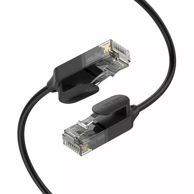 Ugreen Netzwerk Ethernet Patchkabel RJ45 Cat 6A UTP 1000Mbps 1m-10m schwarz dünn
