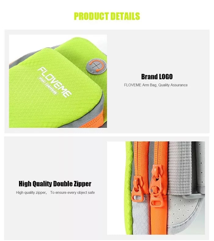 Universal Luxus Sport Outdoor Jogging Tasche Molle Beintasche Armbeutel Rosa