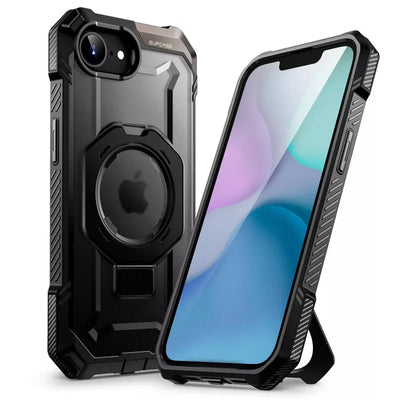 Supcase UB Grip iPhone 16E Robuste MagSafe Hülle Handyhülle schwarz