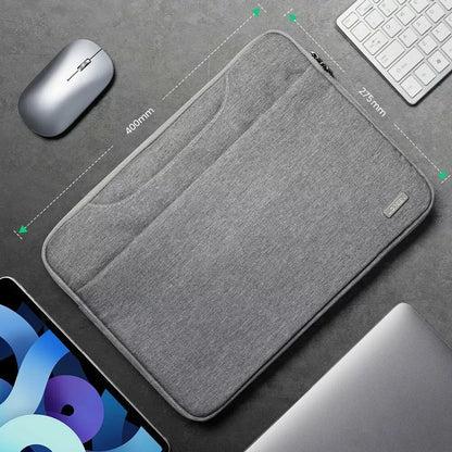 Ugreen LP437 Elegante Notebook Laptop Tasche Innen Aussen 13"-15" Zoll grau - StyleCases
