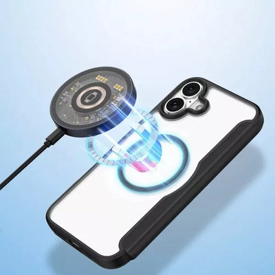 Dux Ducis iPhone 16 Plus Skin X Pro MagSafe Book Case schwarz