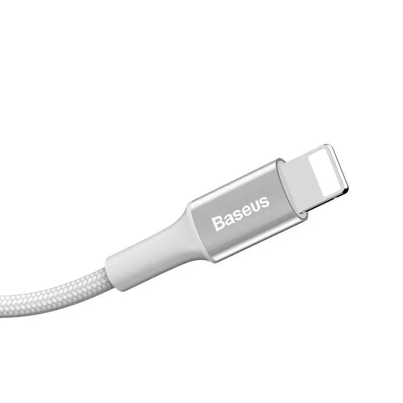 Baseus Shining elegantes iPhone Ladekabel Jet Metal 2A 1m Licht