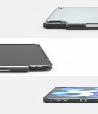 Ringke Fusion robuste Hülle Schutzhülle mit TPU Rahmen für iPad Air4 2020 schwarz - StyleCases