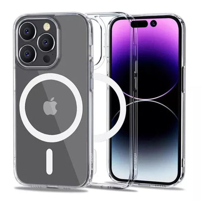 Tech-Protect FlexAir iPhone 14 Pro Hybrid MagSafe Hülle transparent - StyleCases