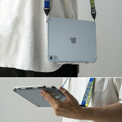 Ringke Fusion robuste Hülle Schutzhülle mit TPU Rahmen für iPad Air4 2020 schwarz