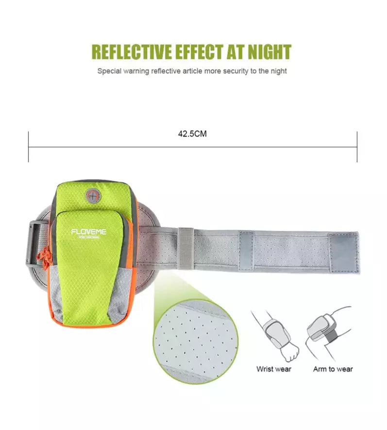 Universal Luxus Sport Outdoor Jogging Tasche Molle Beintasche Armbeutel Rosa