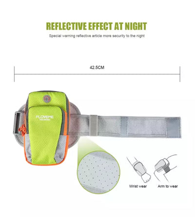 Universal Luxus Sport Outdoor Jogging Tasche Molle Beintasche Armbeutel Rosa