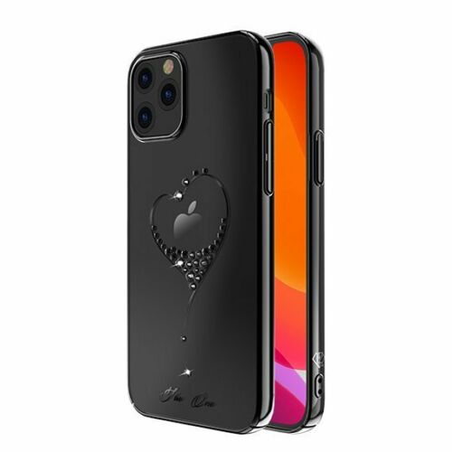 Kingxbar Wish Schutzhülle original Swarovski-Kristallen iPhone 12 mini schwarz