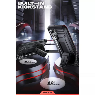 Supcase Unicorn Beetle Pro Panzer Schutzhülle Galaxy S23 Ultra 2Set schwarz