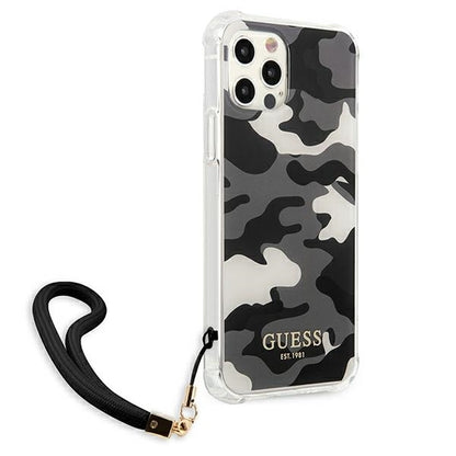 GUESS Camo Kollektion Case Schutzhülle Handyhülle iPhone 12/12 Pro Urban Camo - StyleCases