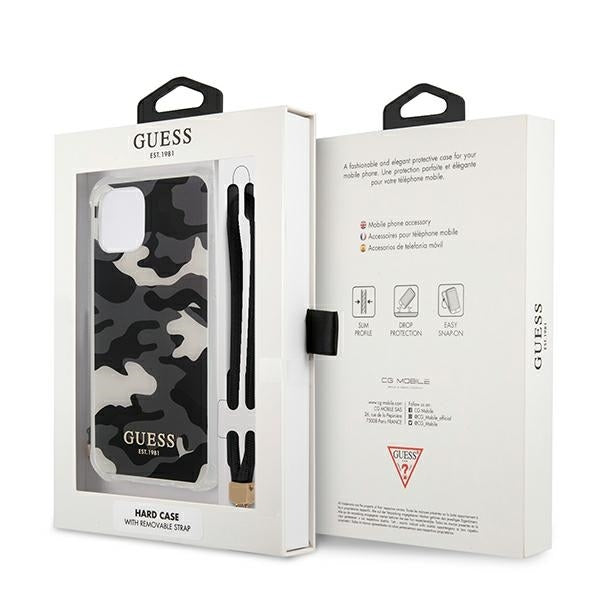 GUESS Camo Kollektion Case Schutzhülle Handyhülle iPhone 12/12 Pro Urban Camo