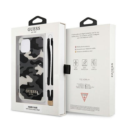 GUESS Camo Kollektion Case Schutzhülle Handyhülle iPhone 12/12 Pro Urban Camo