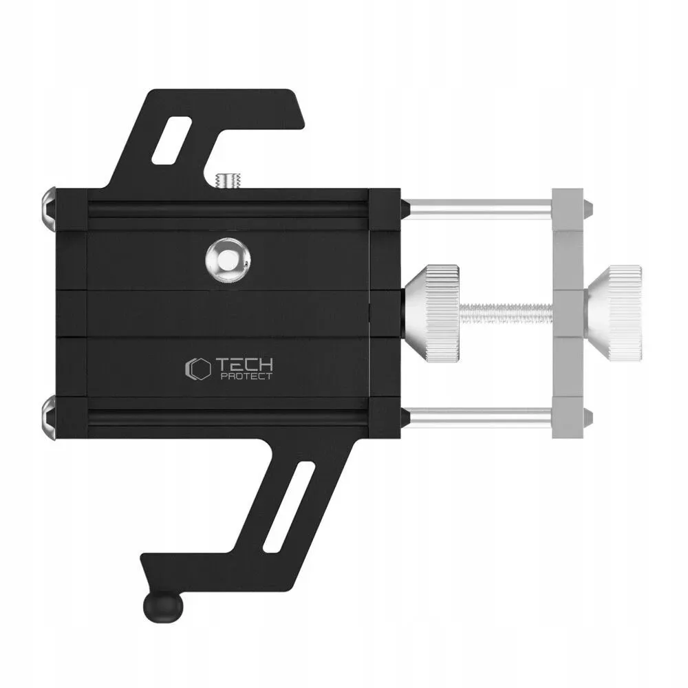 Tech-Protect V1 robuster universeller Fahrrad Lenker Handyhalter Metall Schwarz
