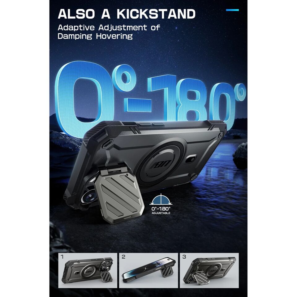 SUPCASE UB MAG XT MagSafe Holster Panzer Schutzhülle iPhone 15 Pro (6,1")